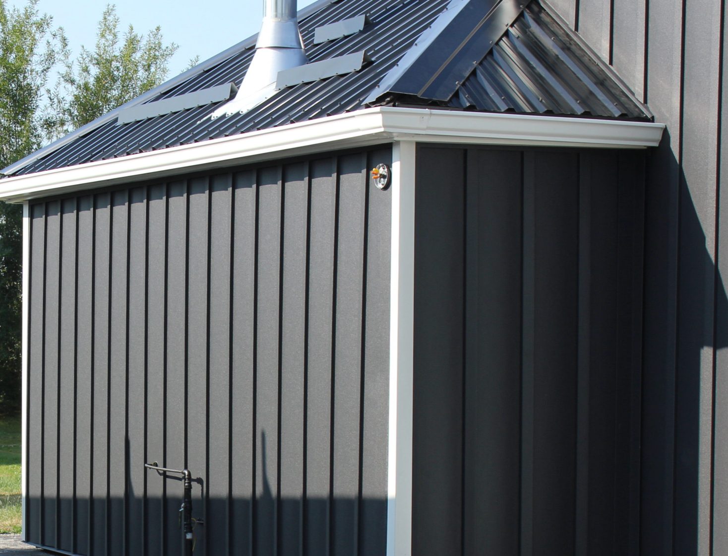 Standing seam steel roofing panels